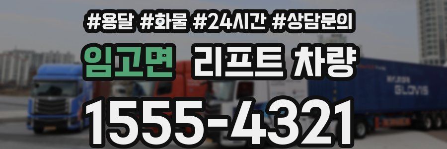 임고면 리프트 차량