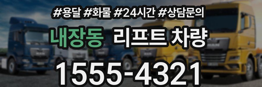 내장동 리프트 차량