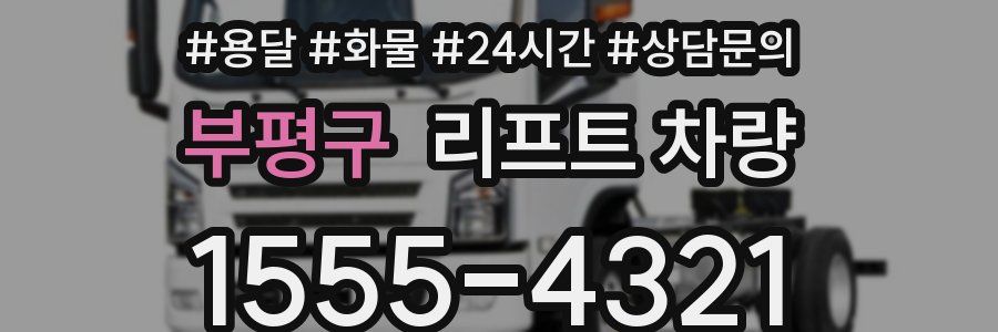 부평구 리프트 차량