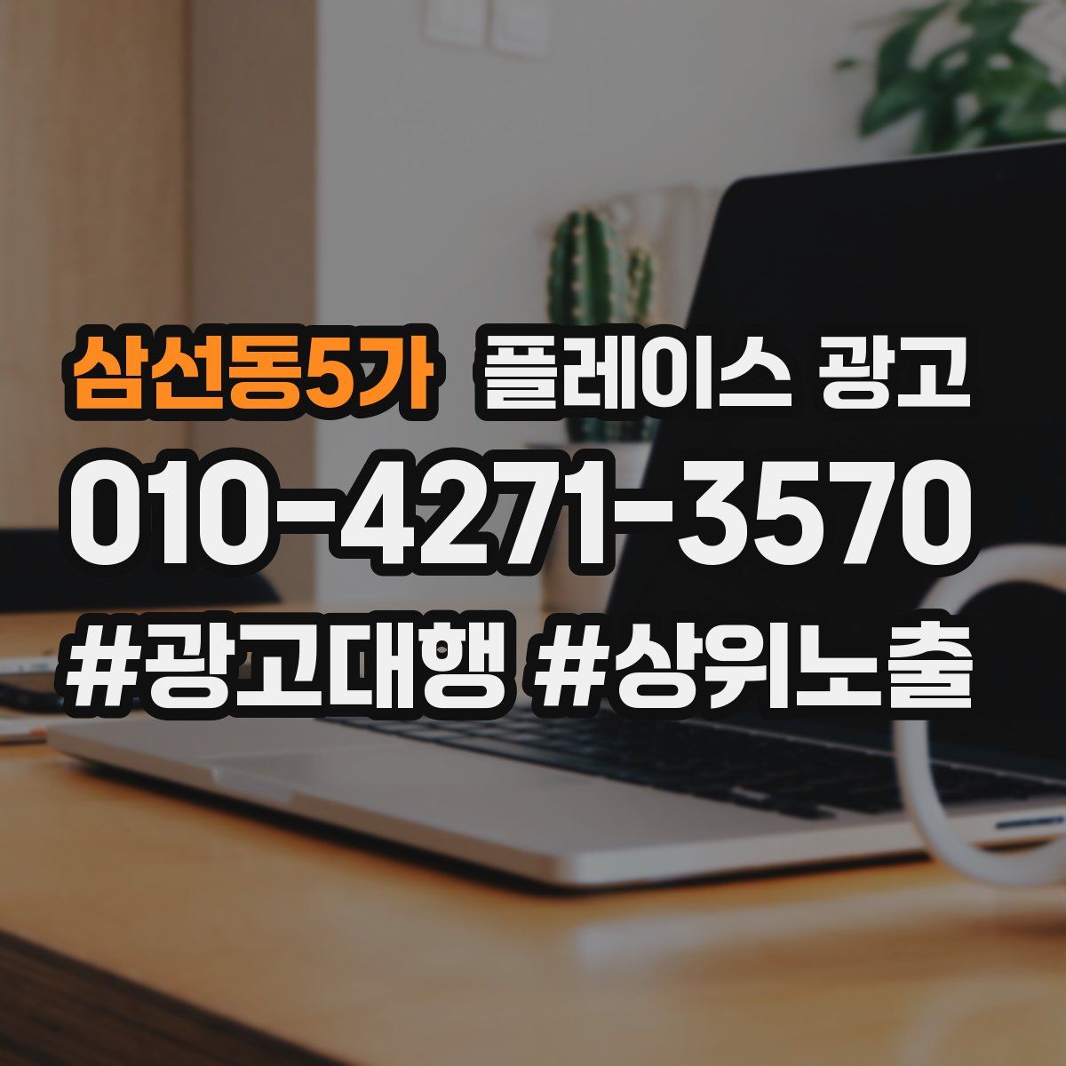 삼선동5가 플레이스 광고