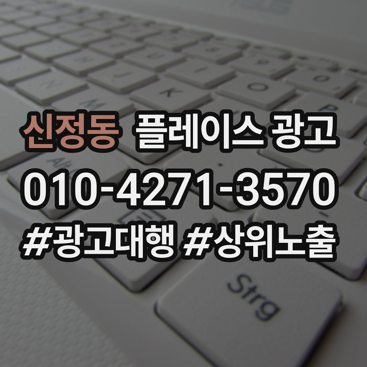 신정동 플레이스 광고