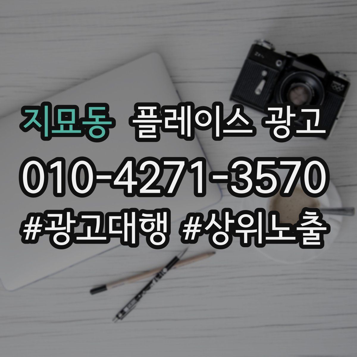 지묘동 플레이스 광고
