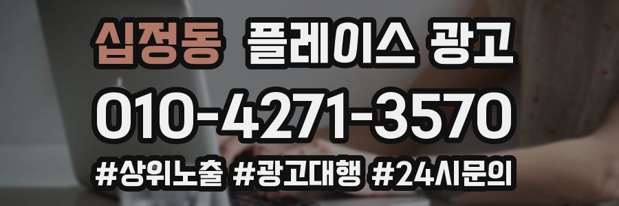 십정동 플레이스 광고