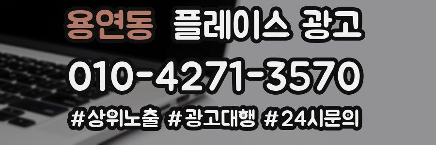 용연동 플레이스 광고