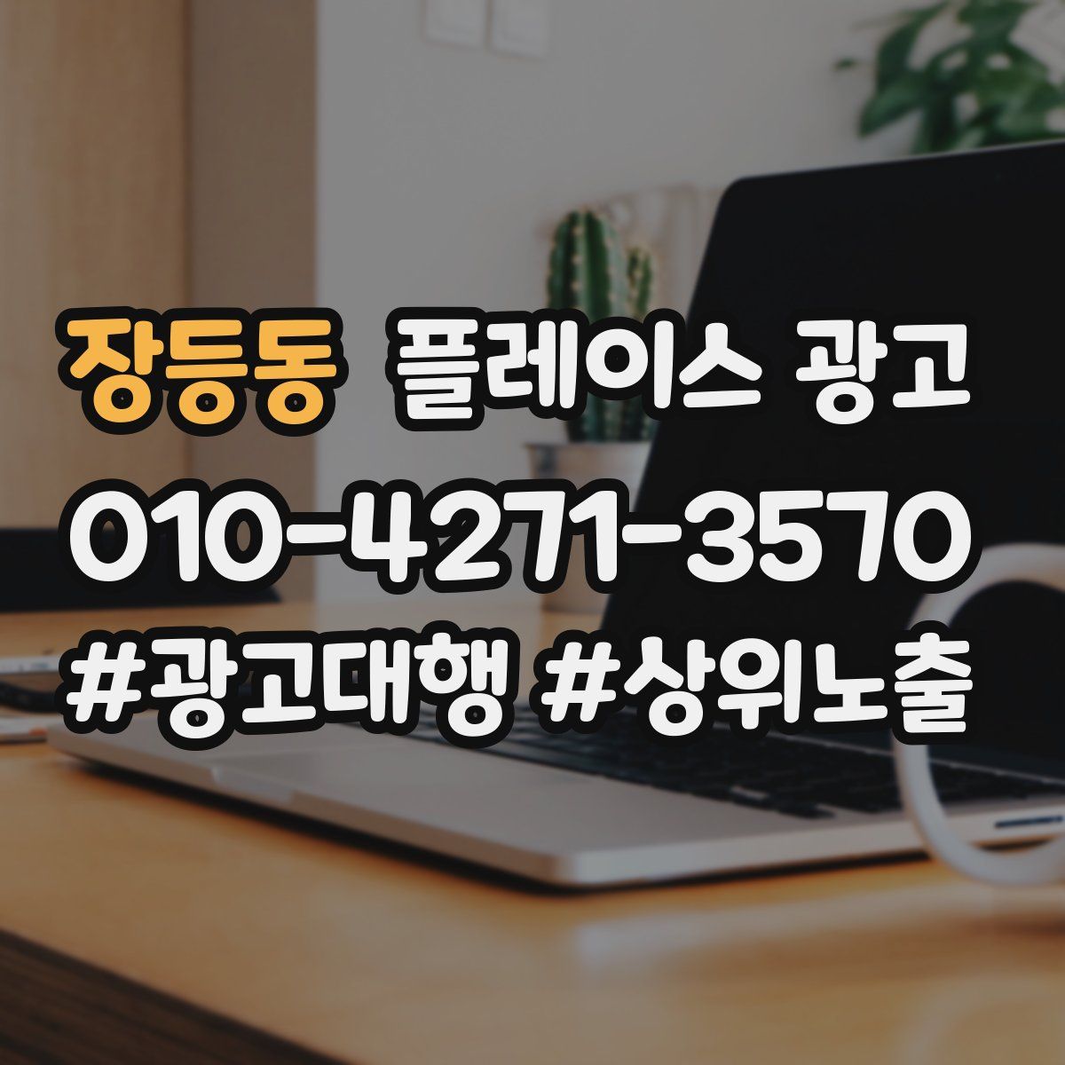 장등동 플레이스 광고