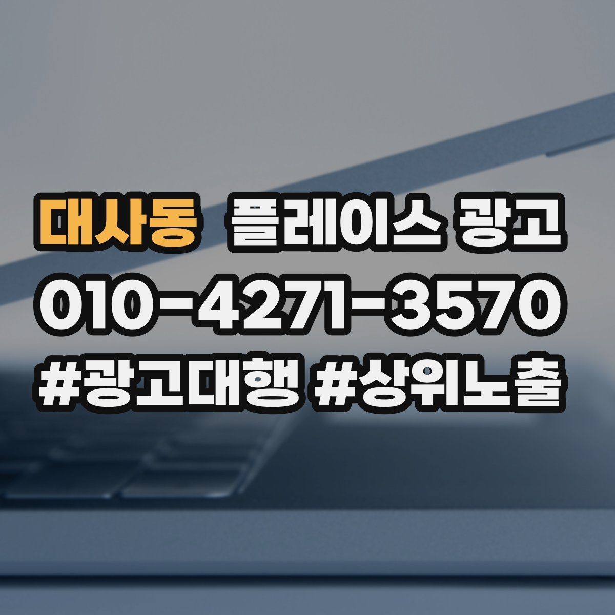 대사동 플레이스 광고 전화는 오는데 방문이 없을 때 체크
