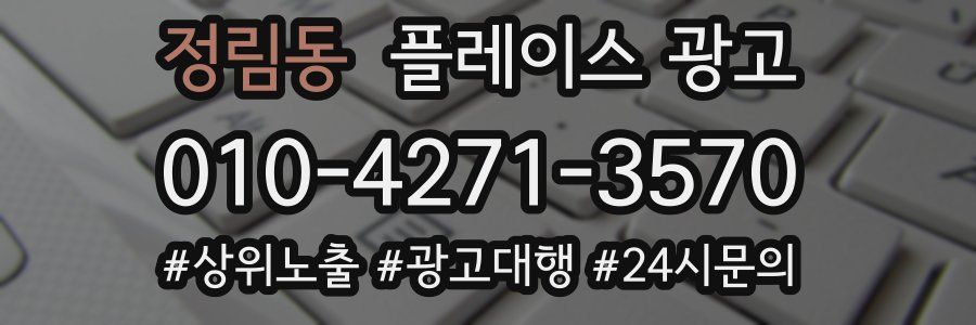 정림동 플레이스 광고