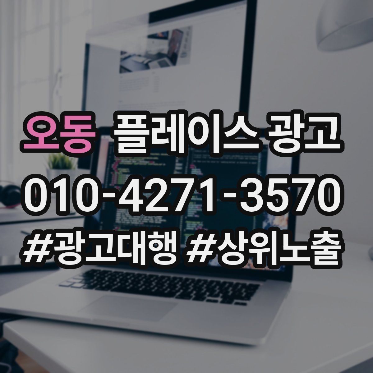 오동 플레이스 광고 월 예산을 4주로 나누는 현실 방식