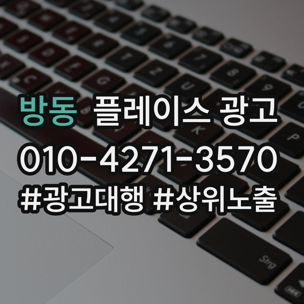 방동 플레이스 광고