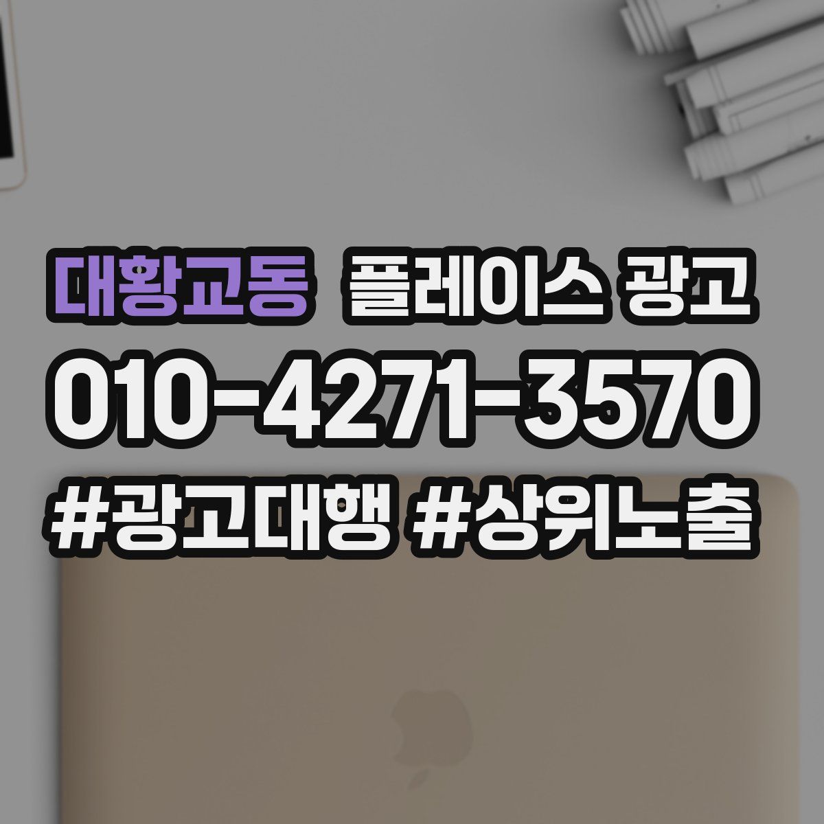 대황교동 플레이스 광고