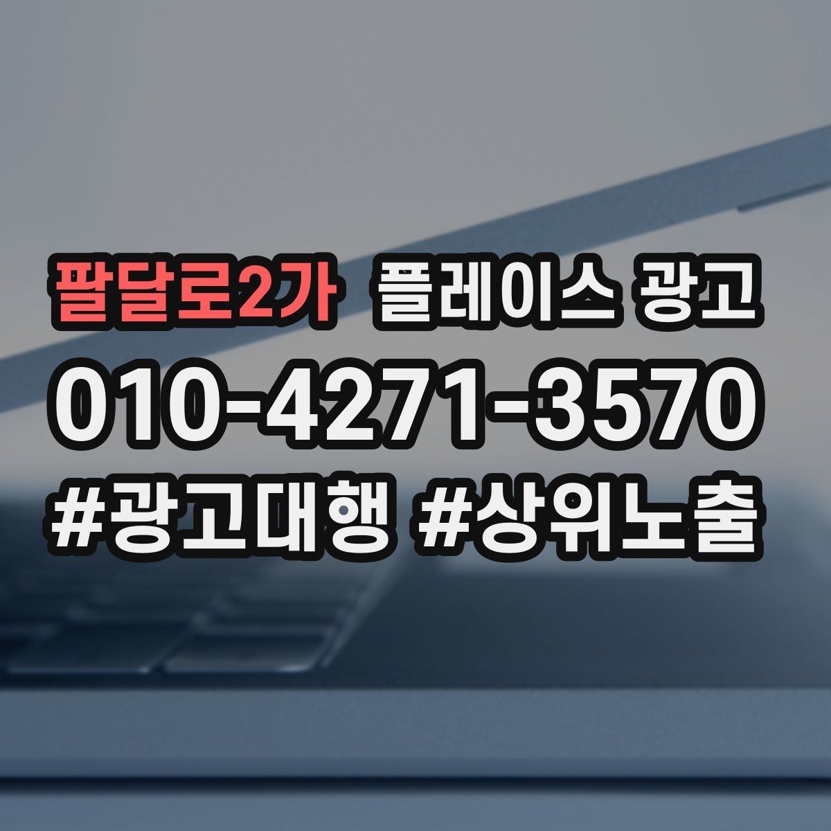 팔달로2가 플레이스 광고 예약 가능으로 보이게 하는 설정 점검