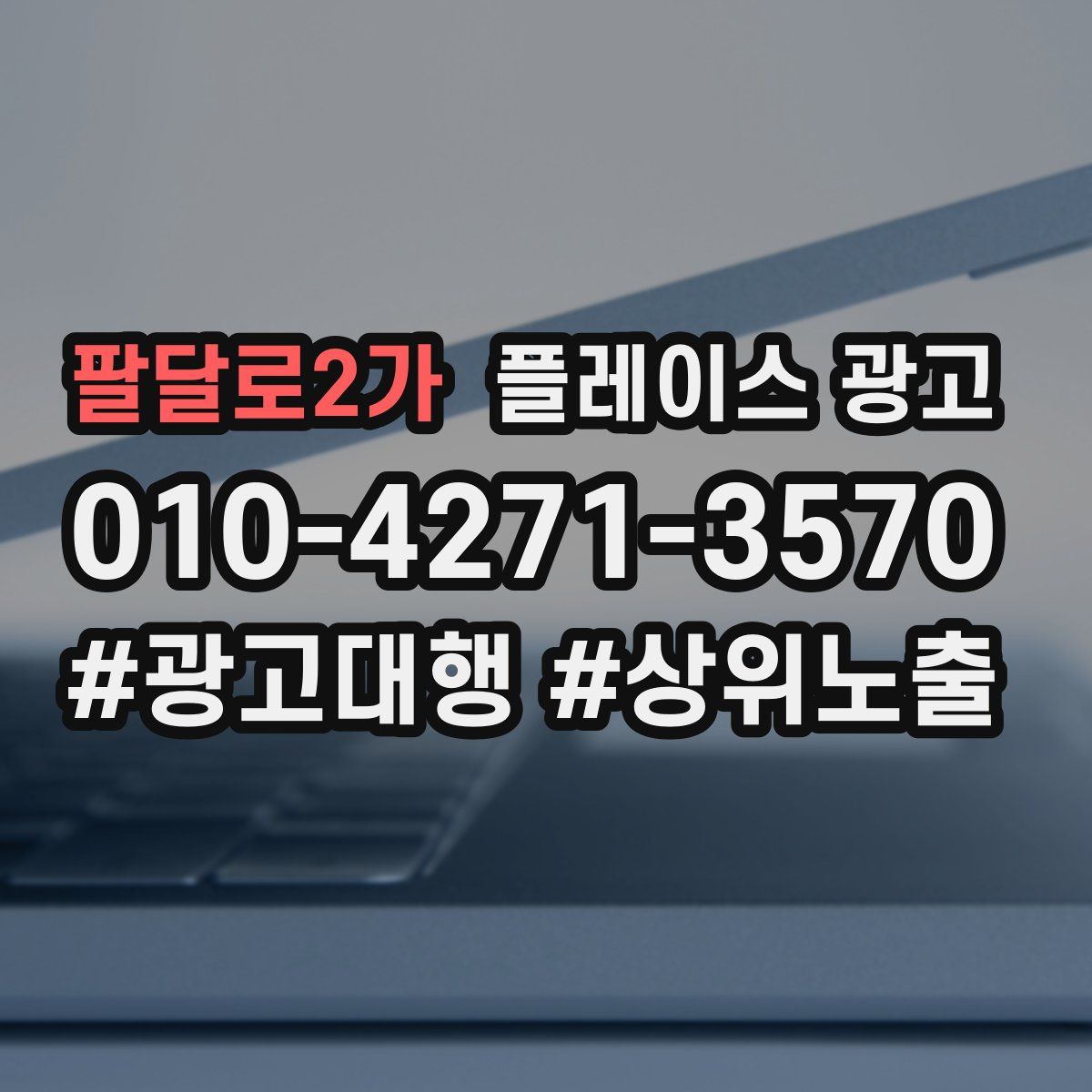 팔달로2가 플레이스 광고