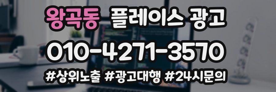 왕곡동 플레이스 광고
