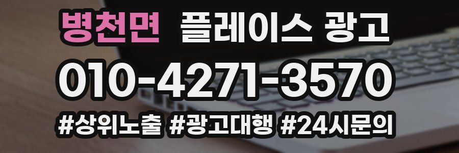 병천면 플레이스 광고