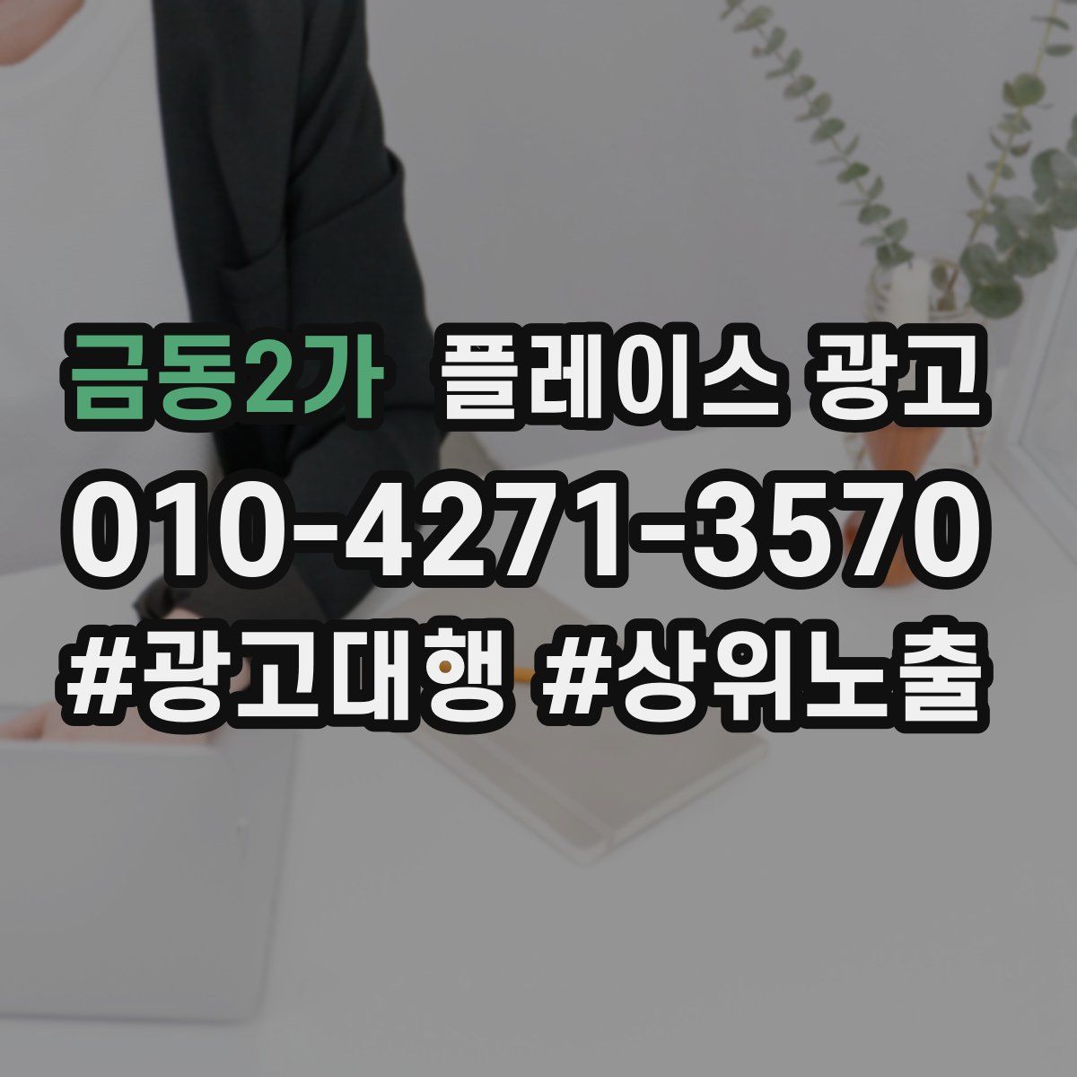 금동2가 플레이스 광고
