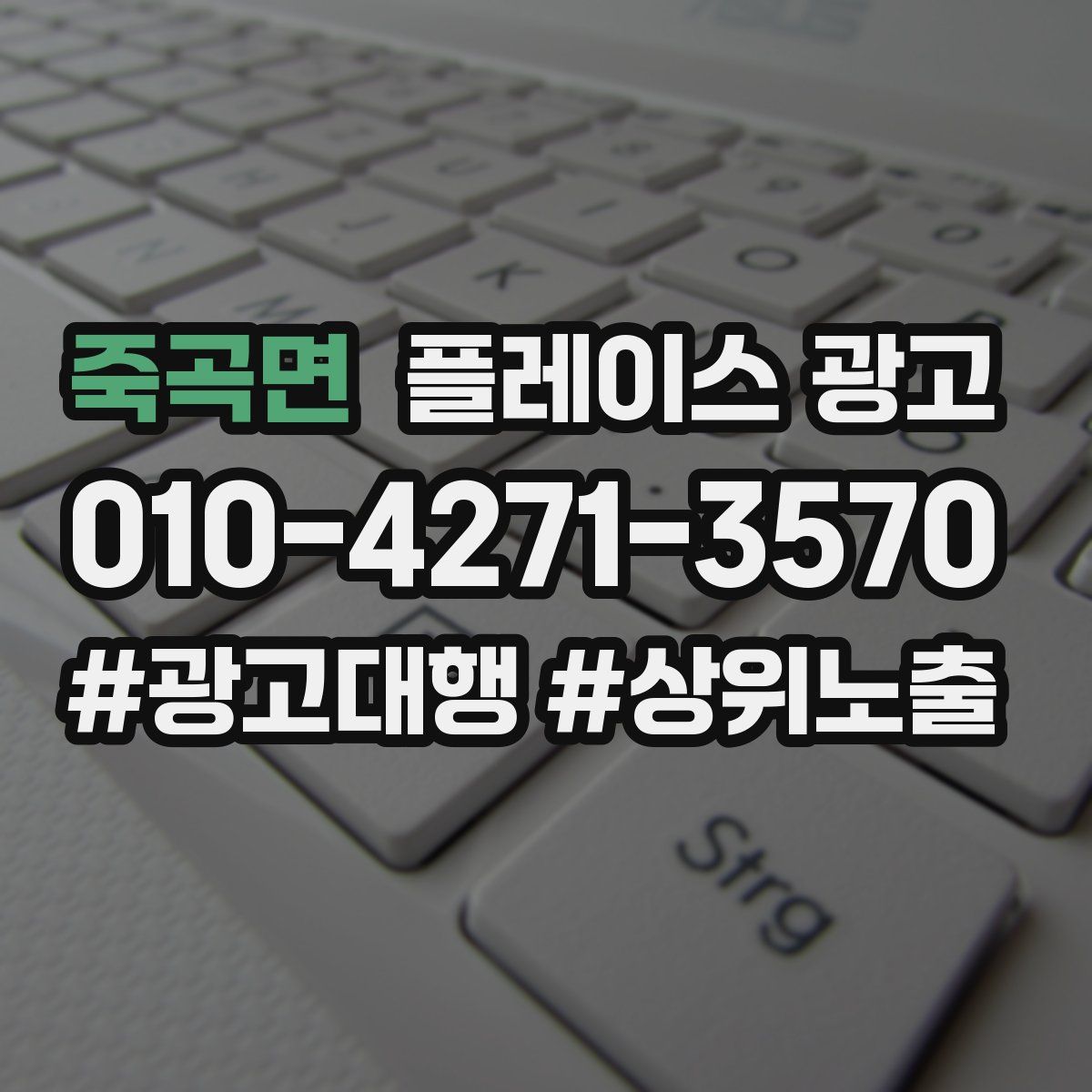 죽곡면 플레이스 광고