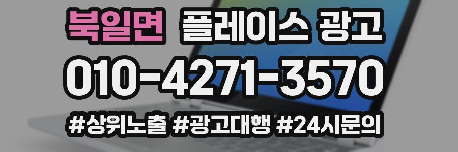 북일면 플레이스 광고