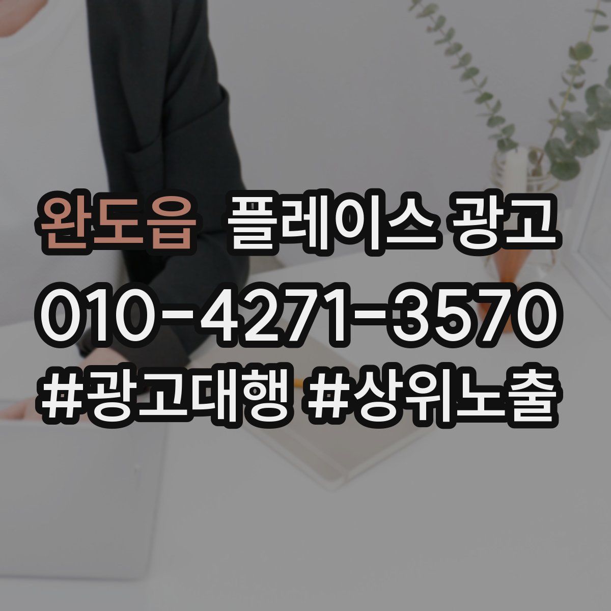 완도읍 플레이스 광고