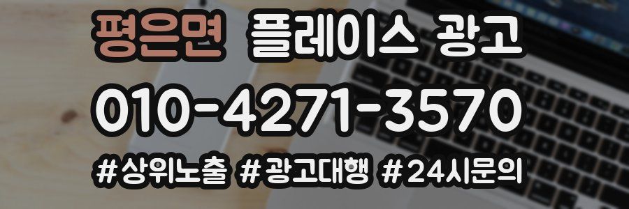 평은면 플레이스 광고