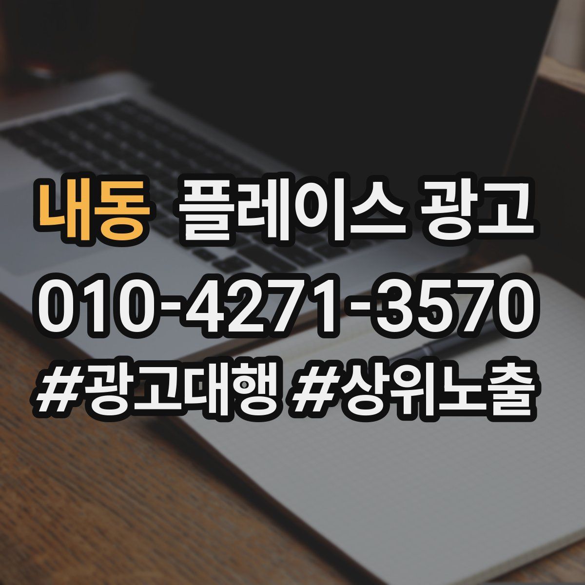 내동 플레이스 광고