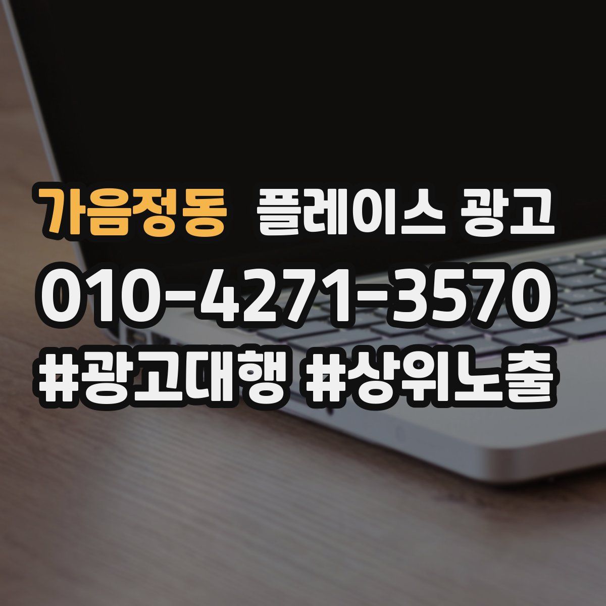 가음정동 플레이스 광고