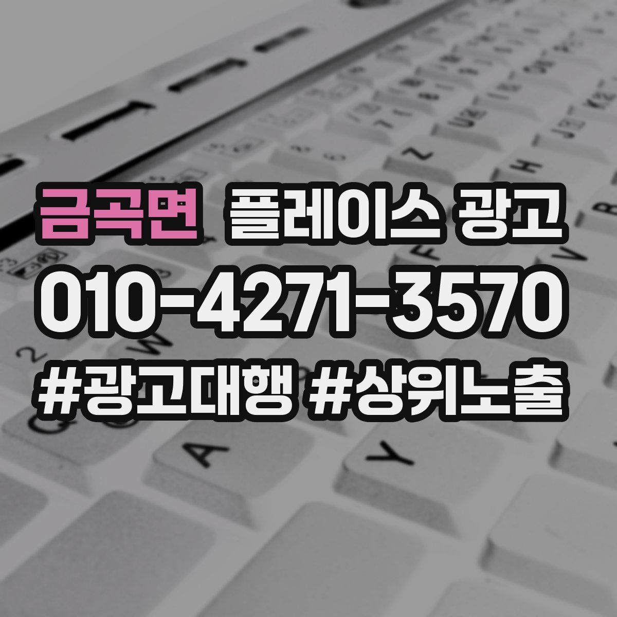 금곡면 플레이스 광고