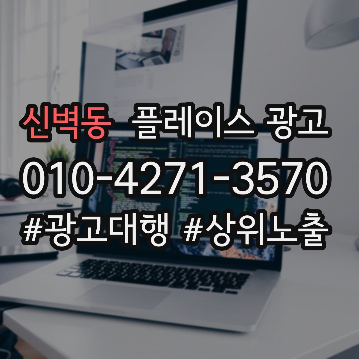 신벽동 플레이스 광고