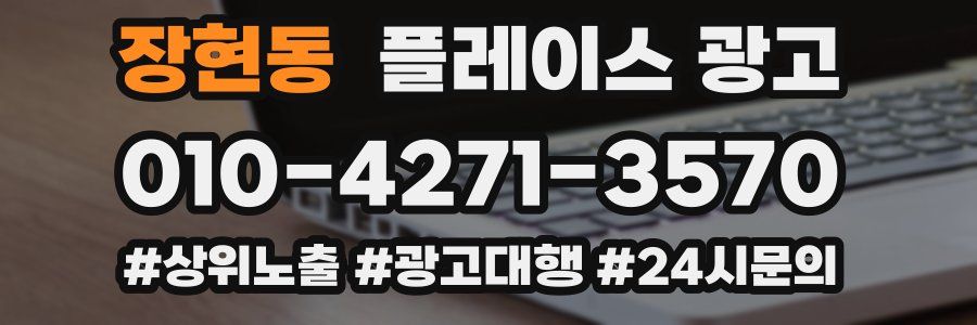 장현동 플레이스 광고