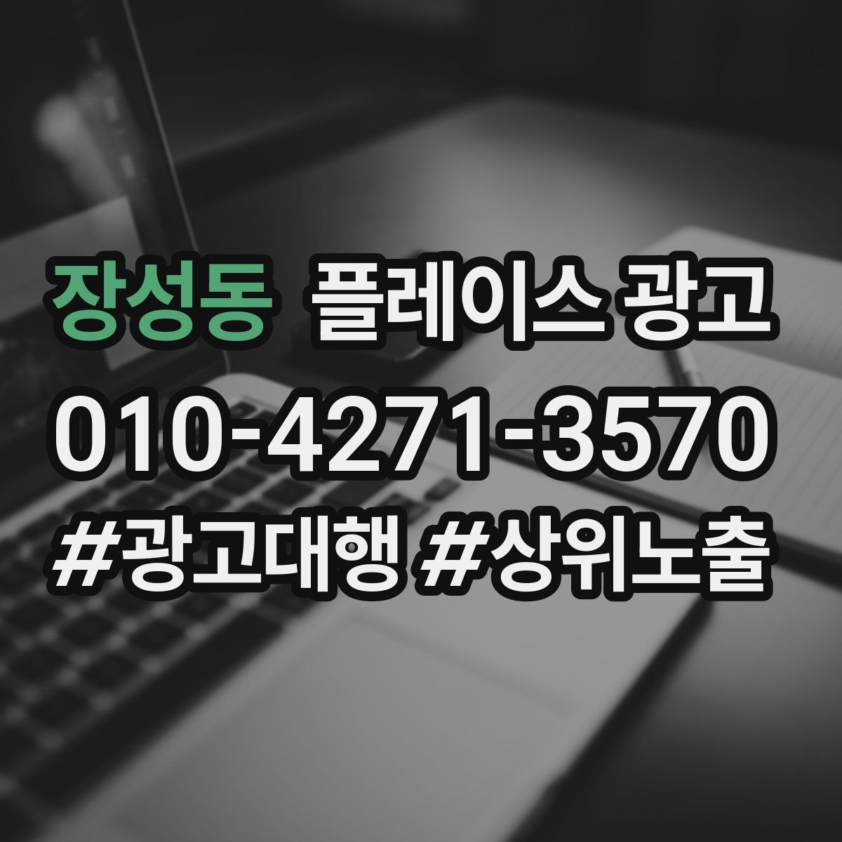장성동 플레이스 광고