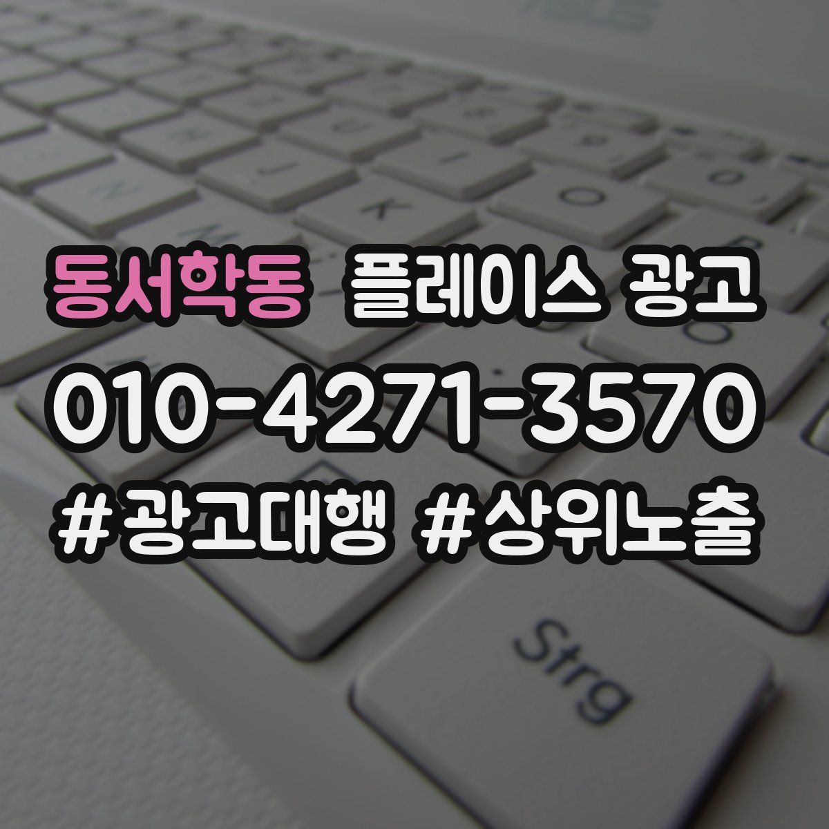 동서학동 플레이스 광고