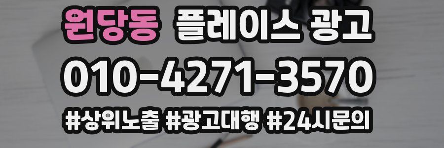 원당동 플레이스 광고