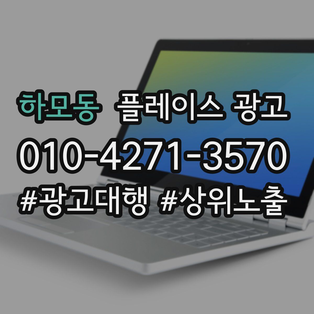 하모동 플레이스 광고
