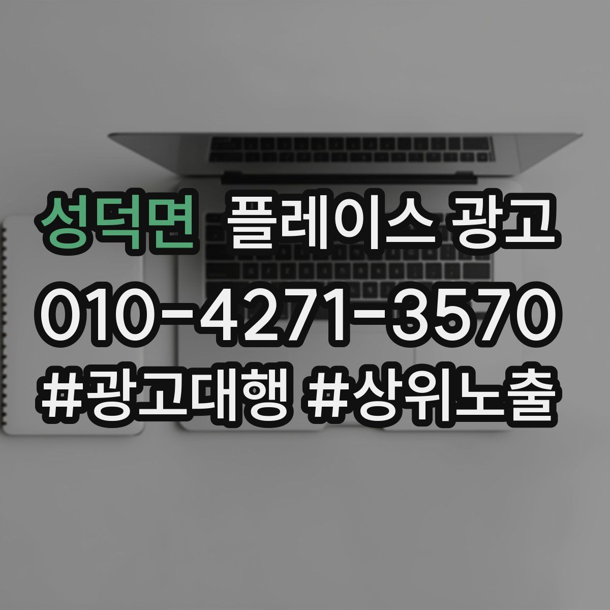 성덕면 플레이스 광고