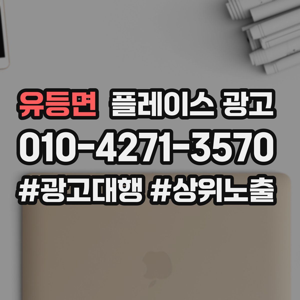유등면 플레이스 광고