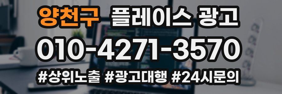 양천구 플레이스 광고