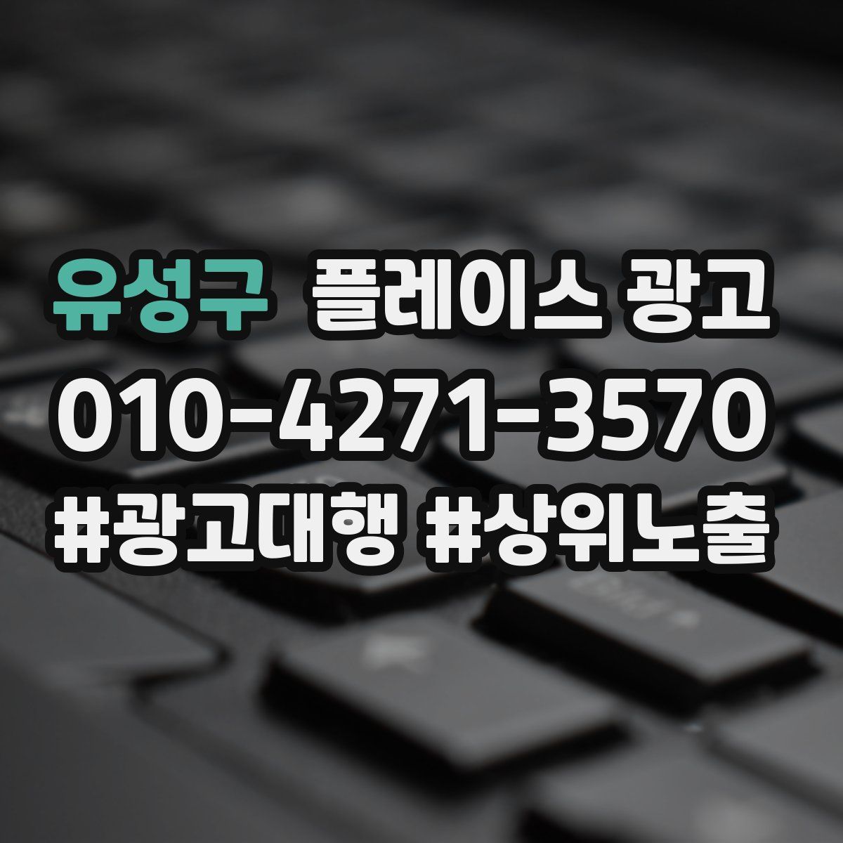 유성구 플레이스 광고