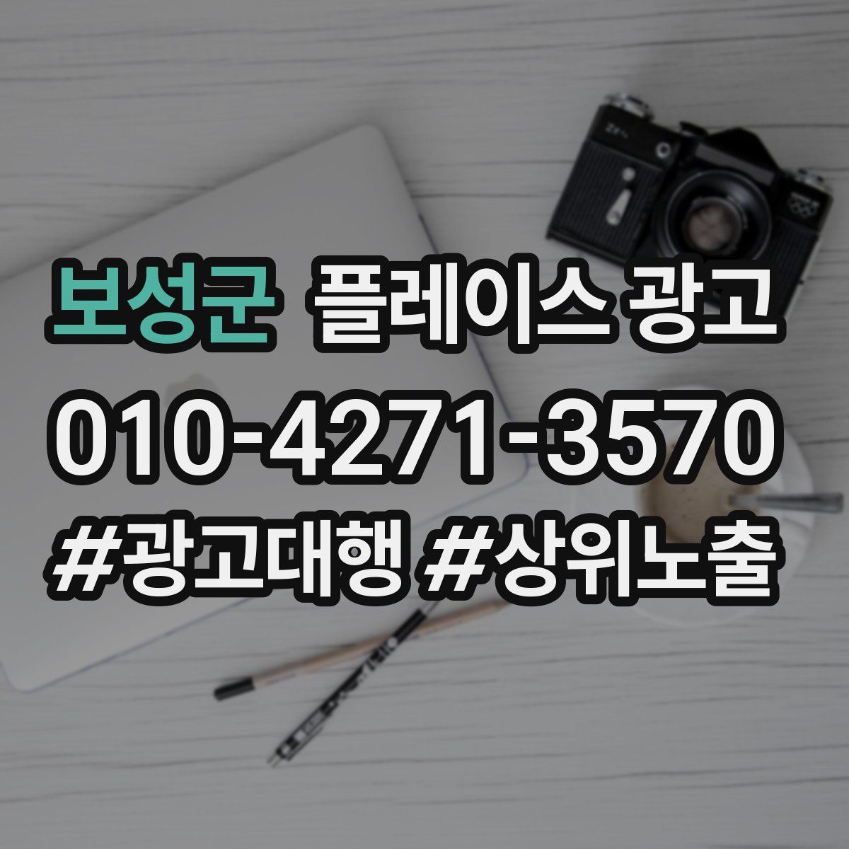 보성군 플레이스 광고