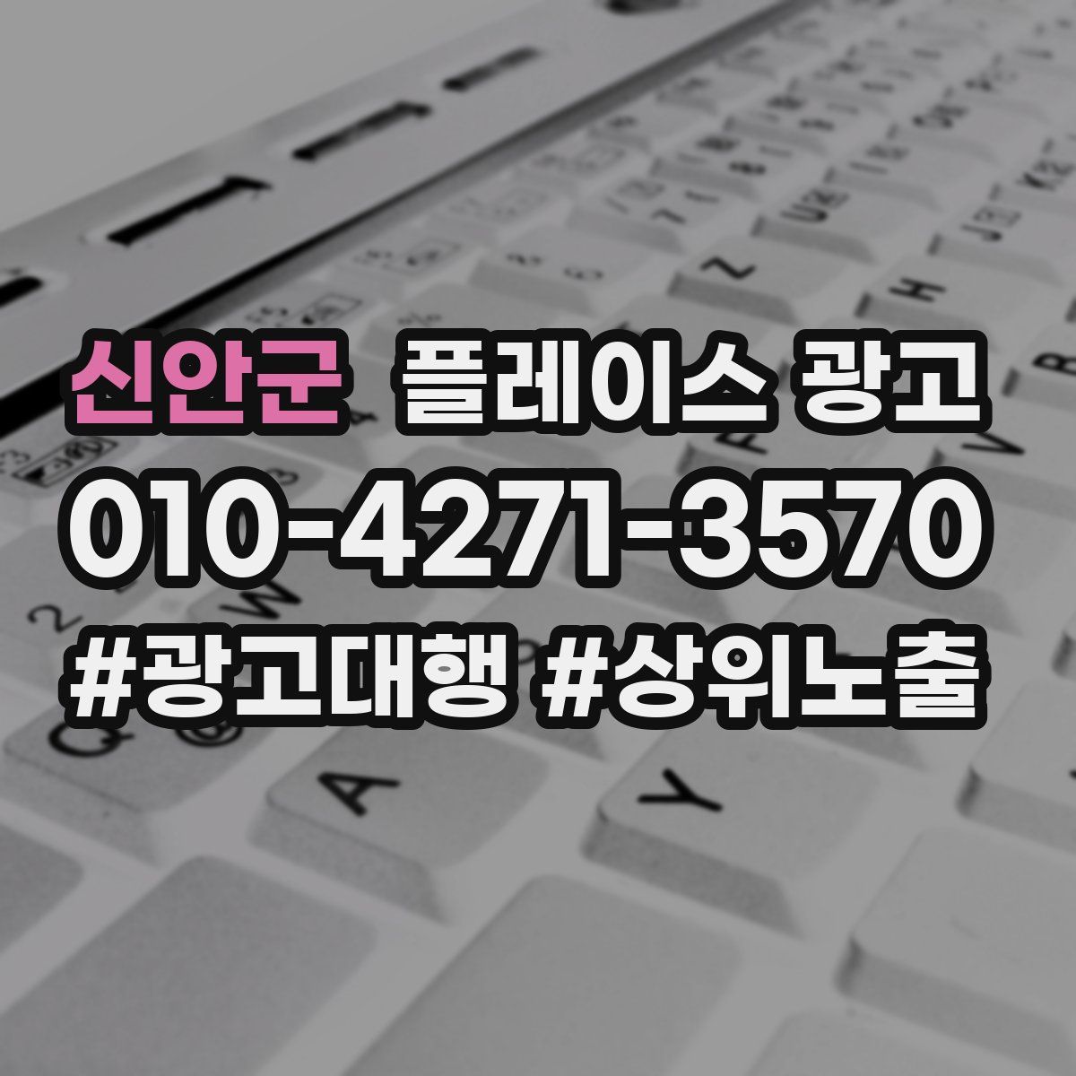 신안군 플레이스 광고