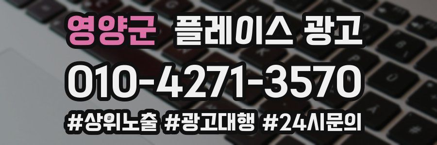 영양군 플레이스 광고
