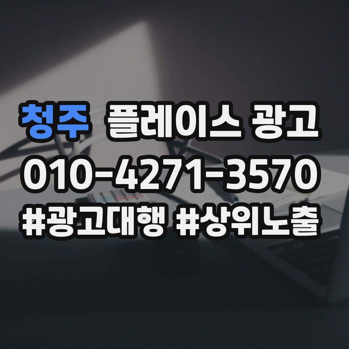 청주 플레이스 광고