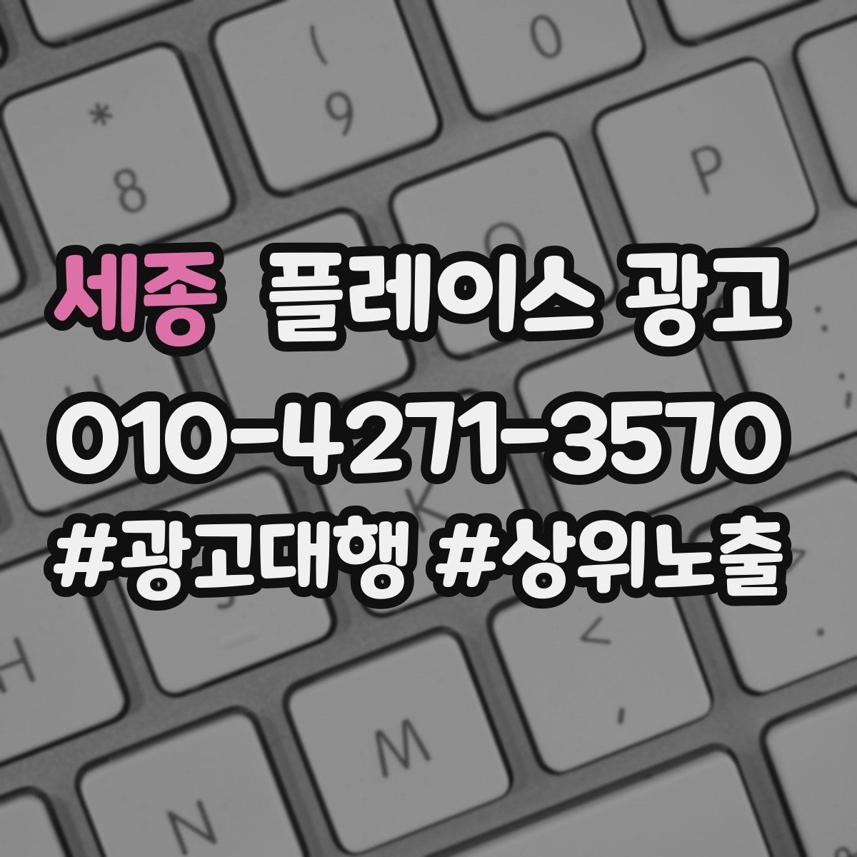세종 플레이스 광고 사진 설명 리뷰 3요소로 만드는 전환