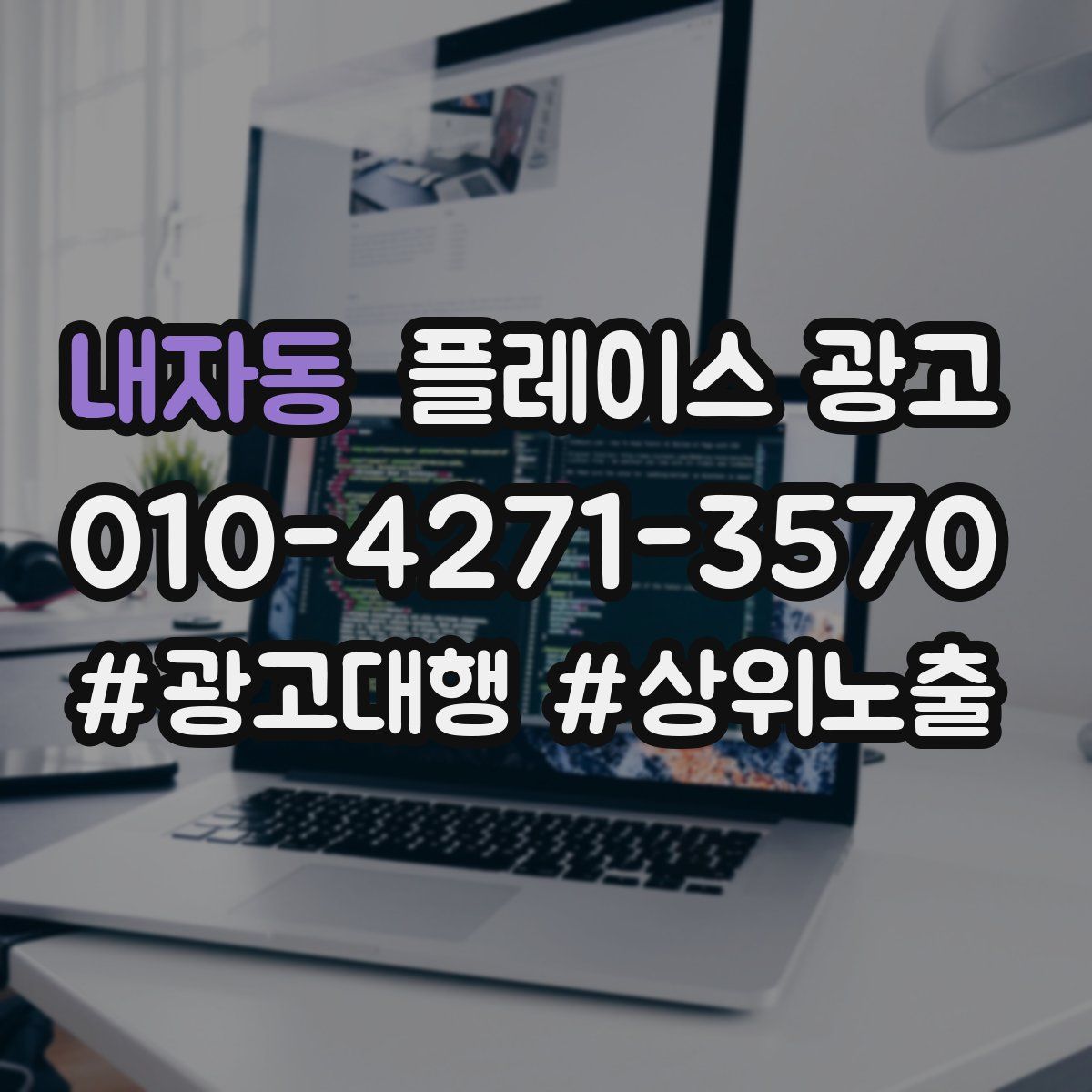 내자동 플레이스 광고