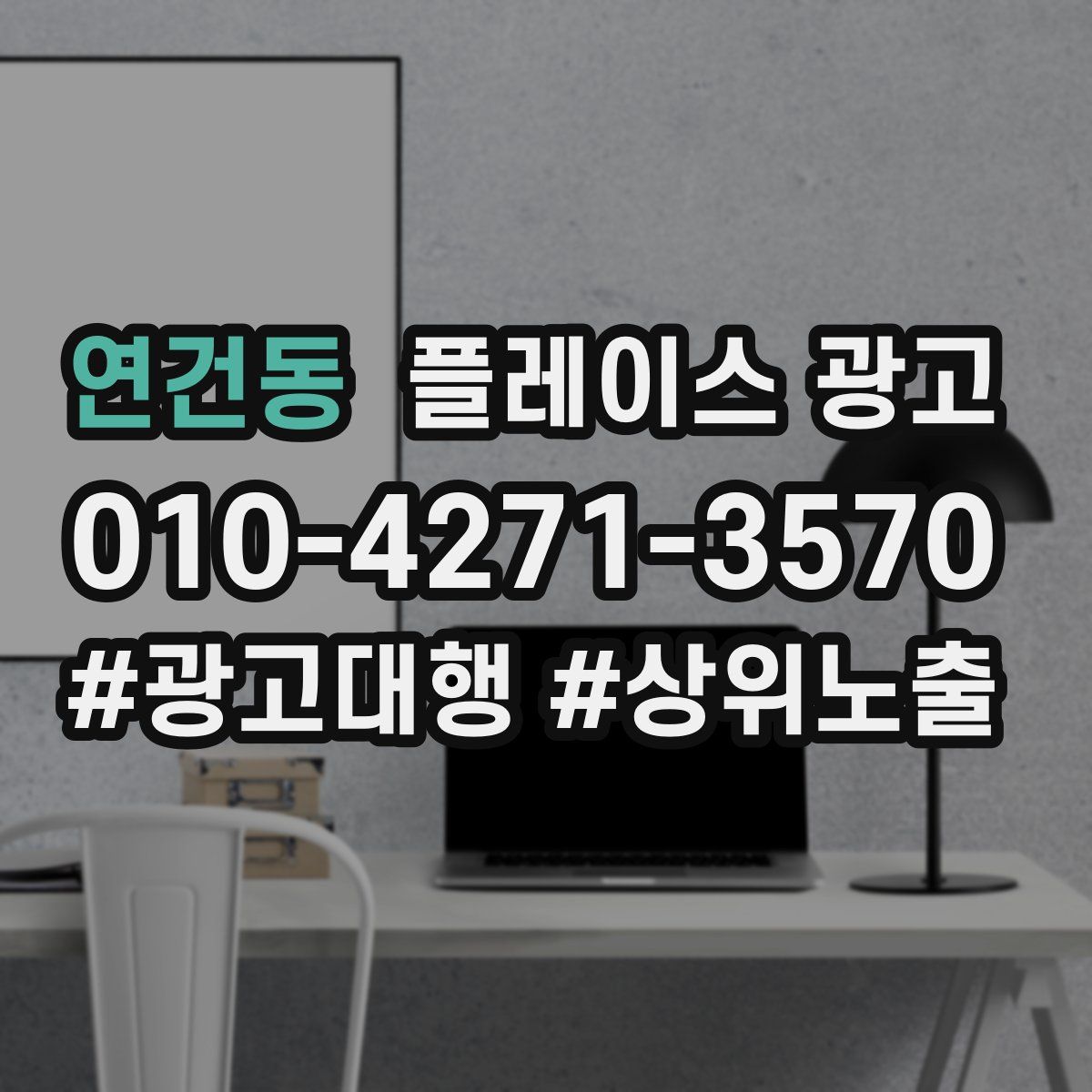 연건동 플레이스 광고