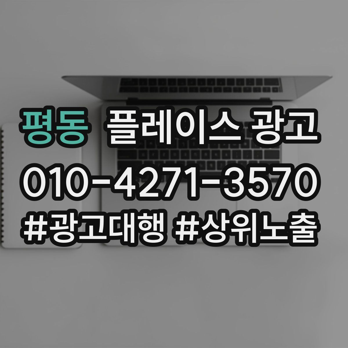 평동 플레이스 광고