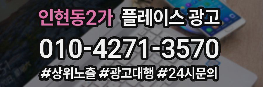 인현동2가 플레이스 광고