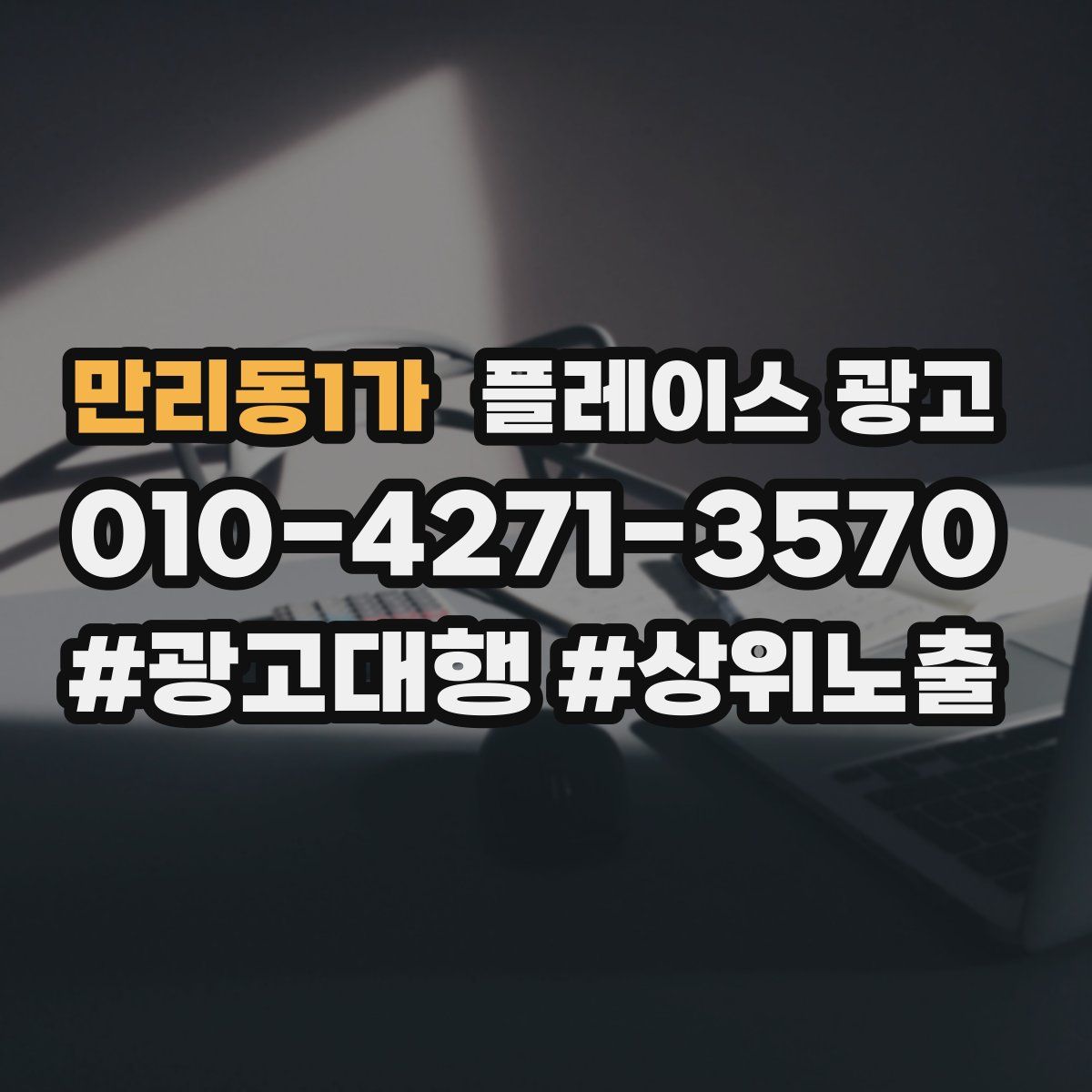 만리동1가 플레이스 광고
