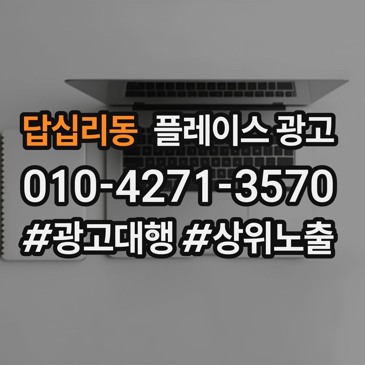 답십리동 플레이스 광고