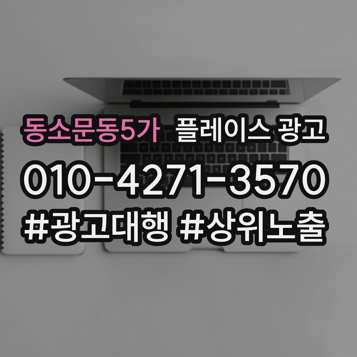 동소문동5가 플레이스 광고