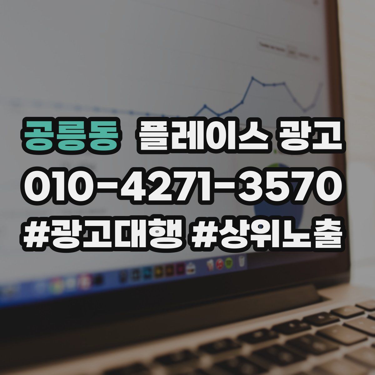 공릉동 플레이스 광고