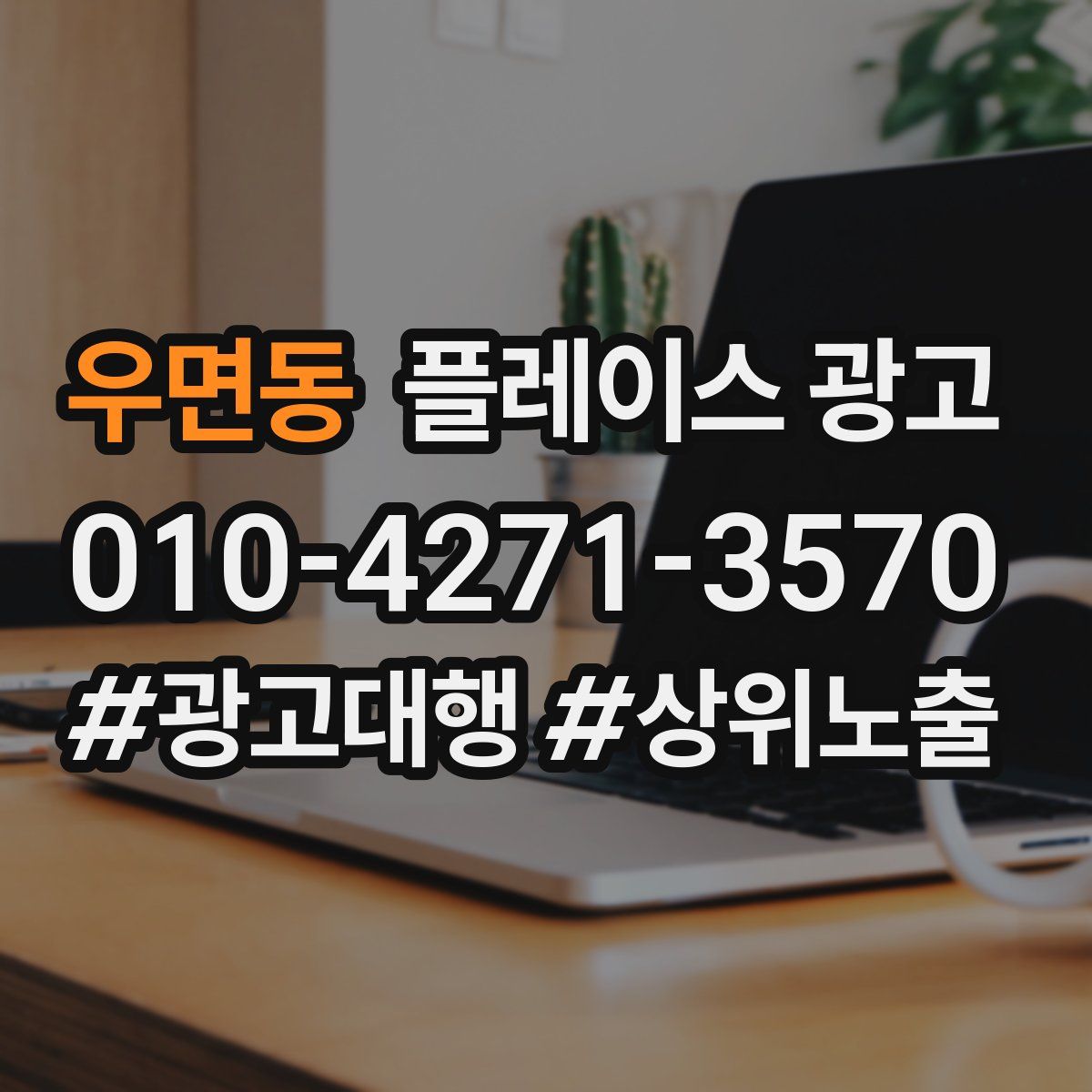 우면동 플레이스 광고